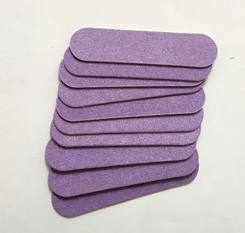 20buc înaltă calitate 60mm violet lemn pile de unghii 100/180 de ÎNALTĂ CALITATE Mini de vânzare fierbinte pile de unghii Manichiura nail art