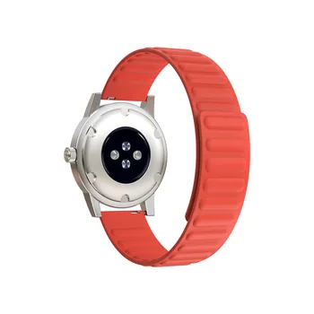 20mm 22mm Silicon Curea Magnetica Pentru Samsung Galaxy Watch 3 45mm Smartwatch Active Watchband Brățară Pentru Ceas Huawei GT 2
