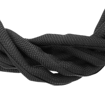 3 Metri X 5mm Negru Nylon Sleeve Wrap Împletitură Cablu Manșon Textile General Sârmă pentru Țeavă Furtun și Cablu de Sârmă de Protecție Nou