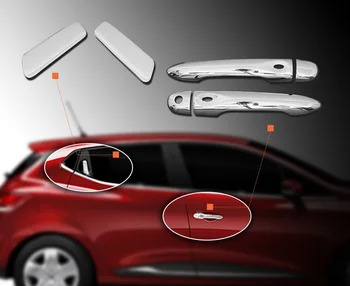 Auto crom Mâner de Ușă Cu Senzor de Usa Pentru Renault Clio 4 PICTOGRAMA 2012-2019 / HB