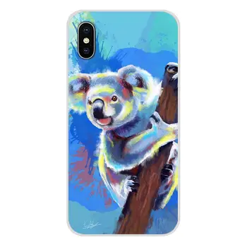 Drăguț Austrlia Koala arta Accesorii Telefon Acoperi Geanta Pentru Huawei G7 G8 P8 P9 P10 P20 P30 Lite Mini Pro P Smart Plus 2017 2018 2019 Imagine 2