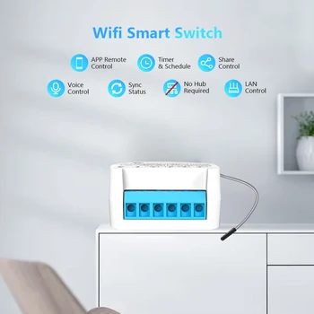 Noi DIY eWeLink Smart Switch Wireless Remote Switch Socket Smart Home Automation Control de la Distanță Comutator Releu cu Alexa Google