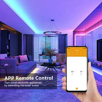 Noi DIY eWeLink Smart Switch Wireless Remote Switch Socket Smart Home Automation Control de la Distanță Comutator Releu cu Alexa Google Imagine 2