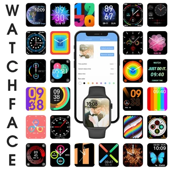 Pentru Apple Watch W27 Pro Ceas Inteligent NFC Wireless de Încărcare Răspuns Apel IP68 rezistent la apa Smartwatch Bărbați Femei PK IWO W46 W37 Seria 7