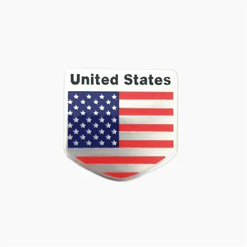 Statele unite Ale Americii Natinal Steagul SUA Emblema Autocolante Auto Imagine 2