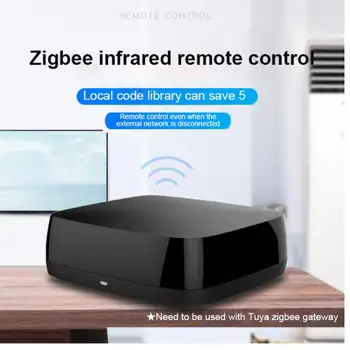 Tuya Smart IR Control de la Distanță Zigbee Universal Infrarosu Smart Home Controller Pentru TV AC SmartLife APLICAȚIE Funcționează Cu Alexa Google Imagine 2